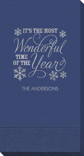 Wonderful Time of the Year Guest Towels